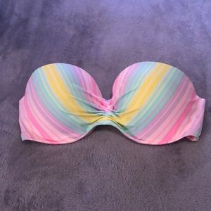 VS rainbow bikini top